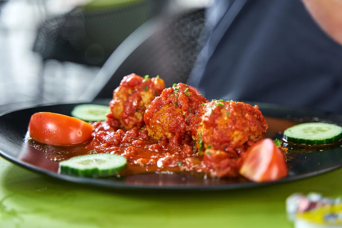 Albóndigas en Salsa de Tomate