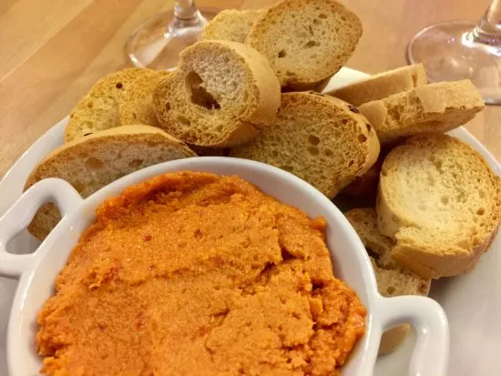 Tosta de Almogrote Gomero