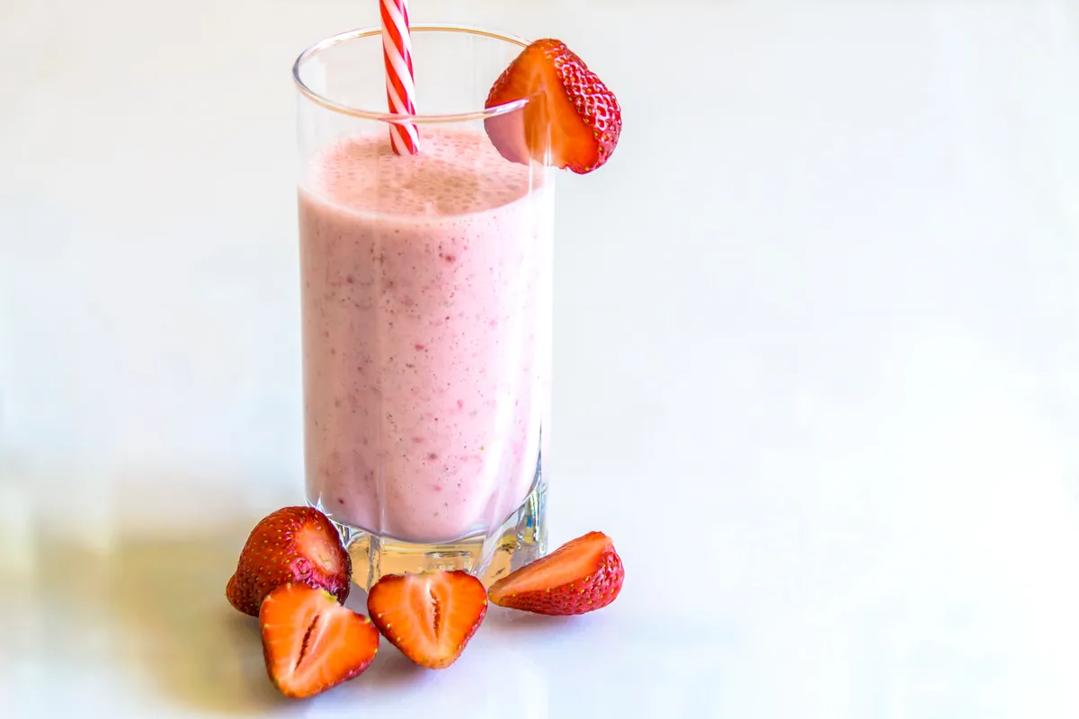 Batido de Proteínas con Leche