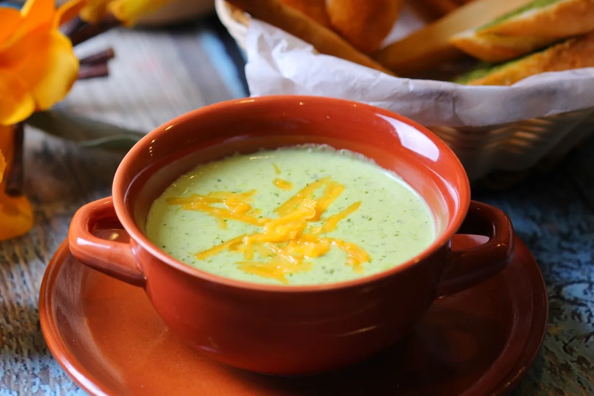 Crema de Brócoli y Cheddar