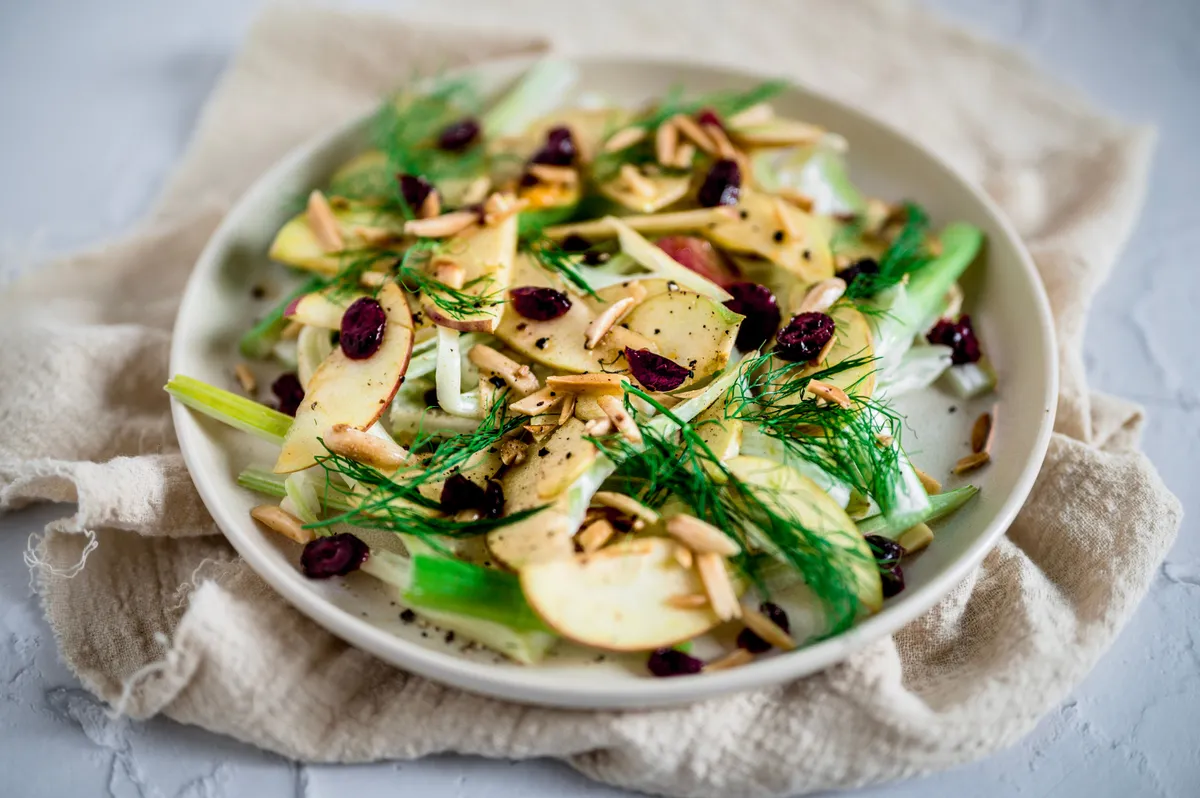 Ensalada de Roquefort, Manzana y Apio