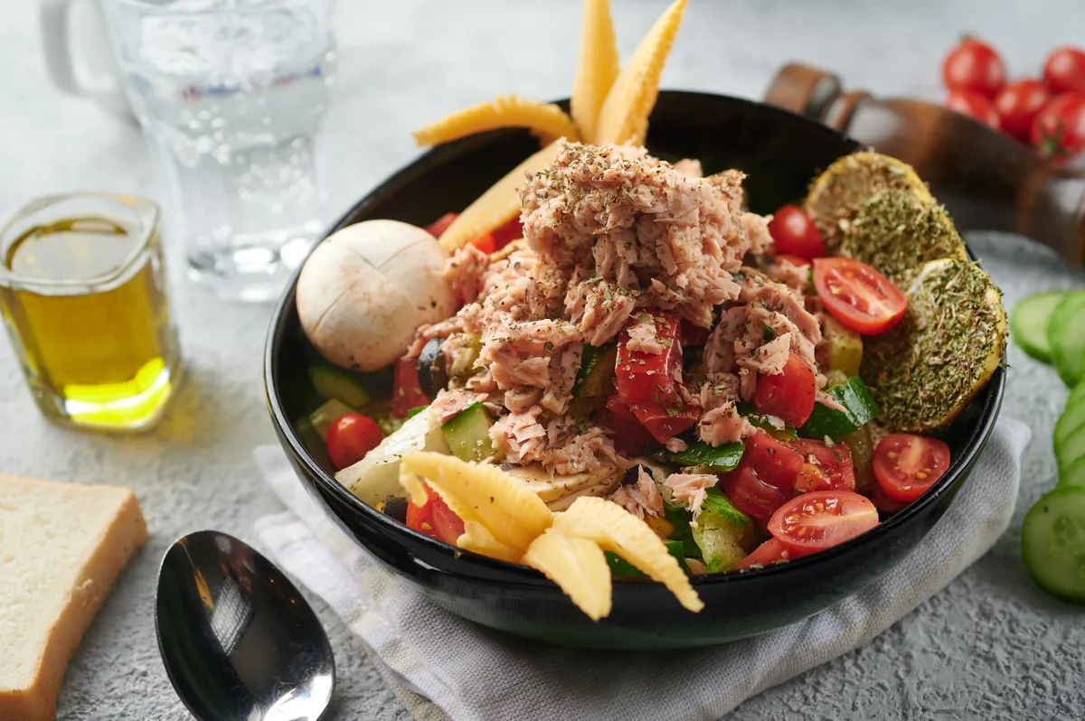 Ensalada de Tomate y Ventresca