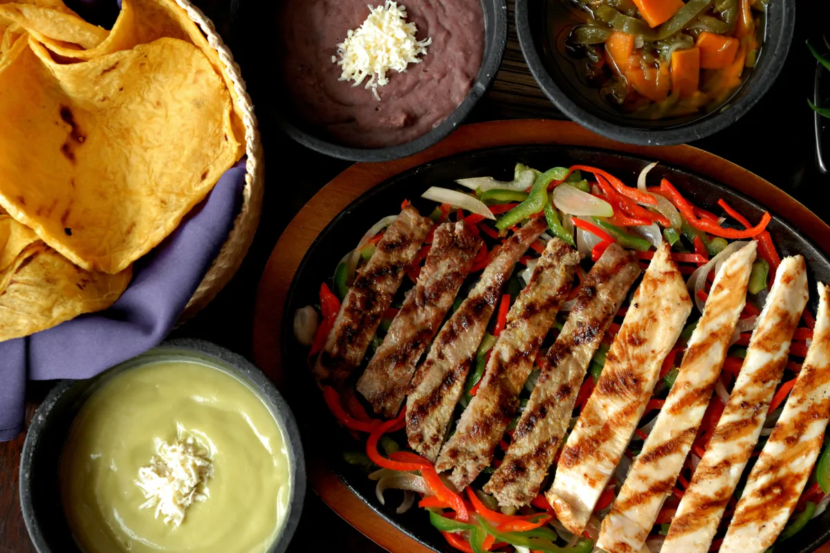 Fajitas de Pollo con Pimientos