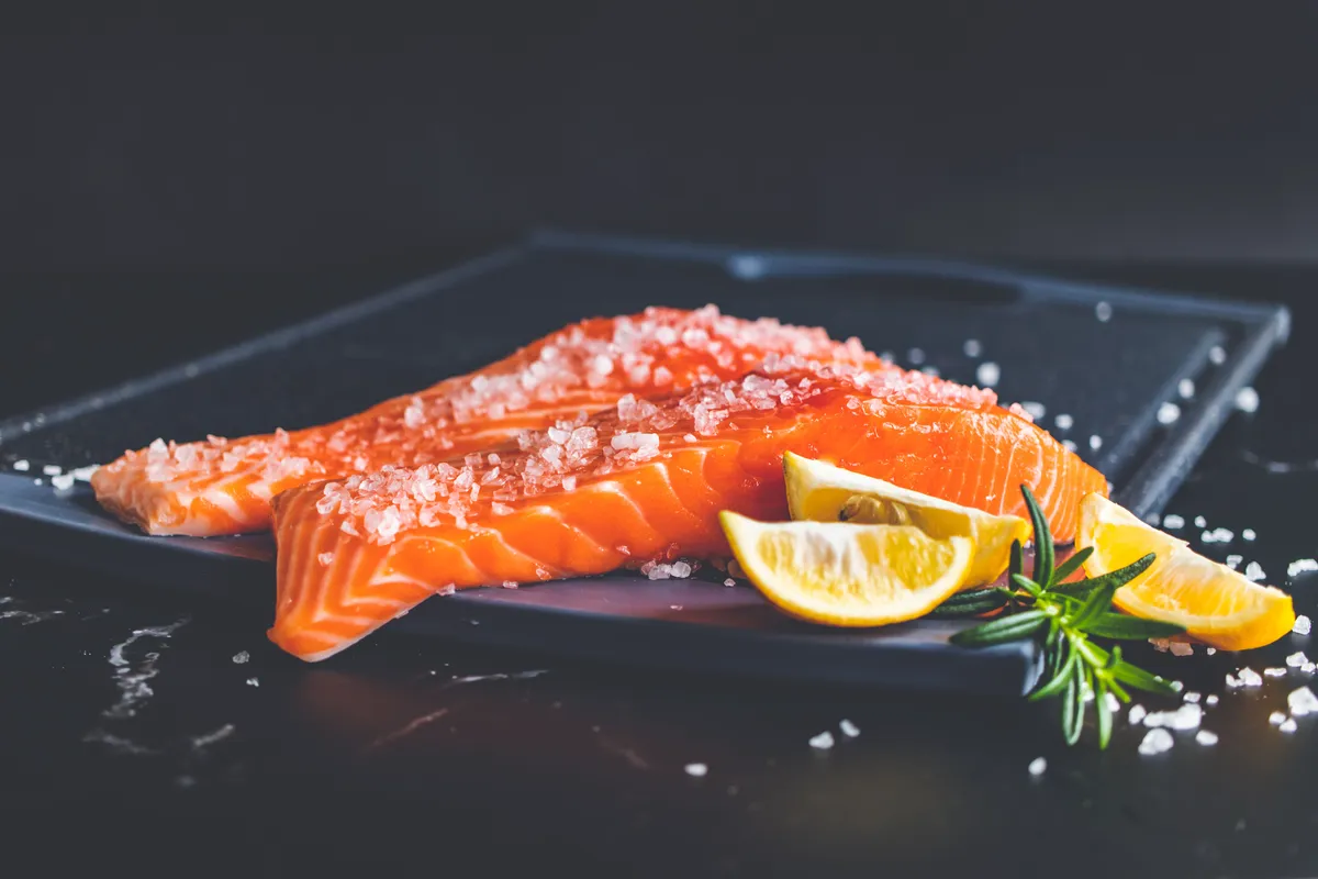 Salmón Fresco al Horno con Limón