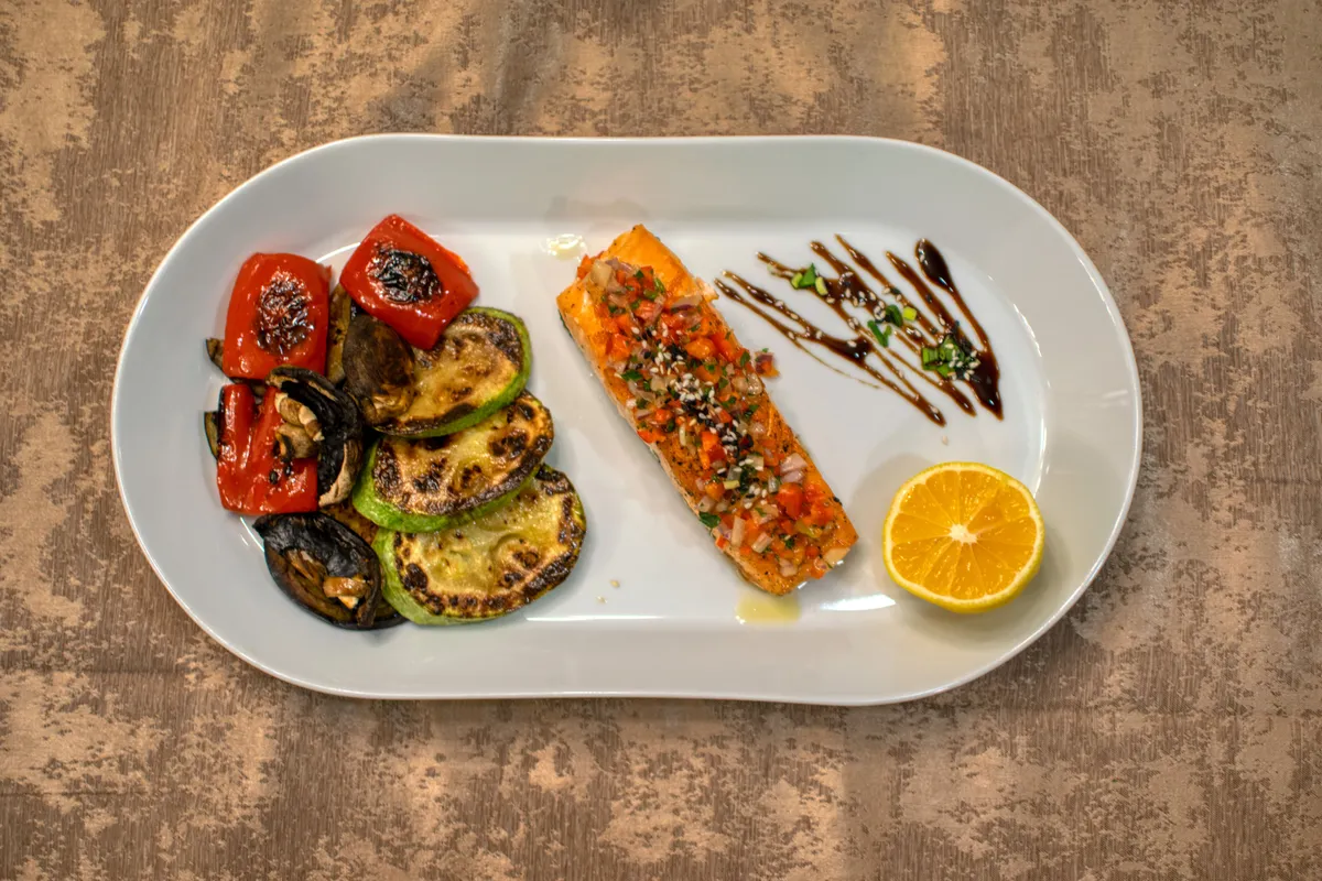 Salmón a la Plancha